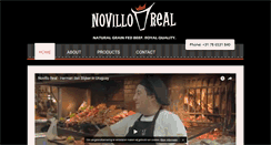 Desktop Screenshot of novilloreal.com